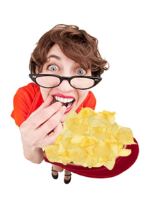 Manger des chips rend Con